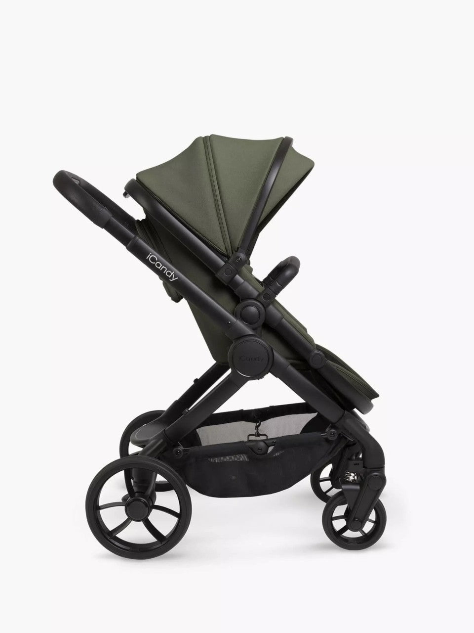 Peach 7 Kinderwagen Complete Bundle – Babywanne, Parasol & Fußsack | iCandy