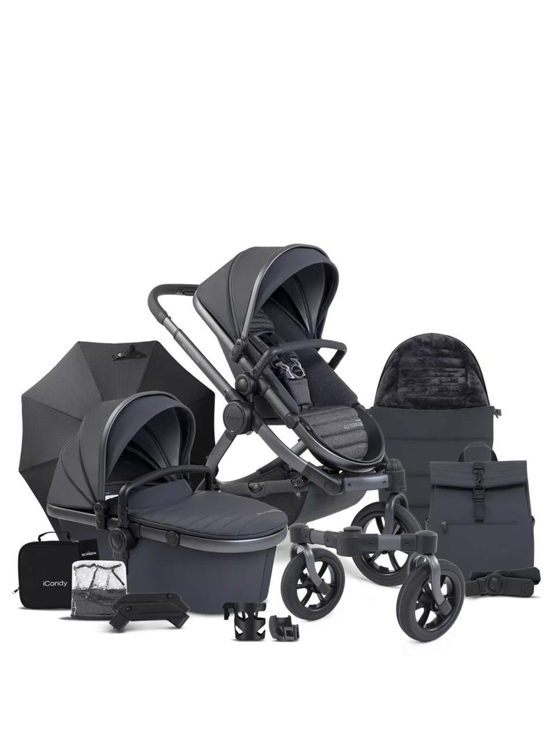 iCandy Peach 7 AllTerrain Complete Bundle Storm on Nimbus – Vollausstattung Offroad | iCandy