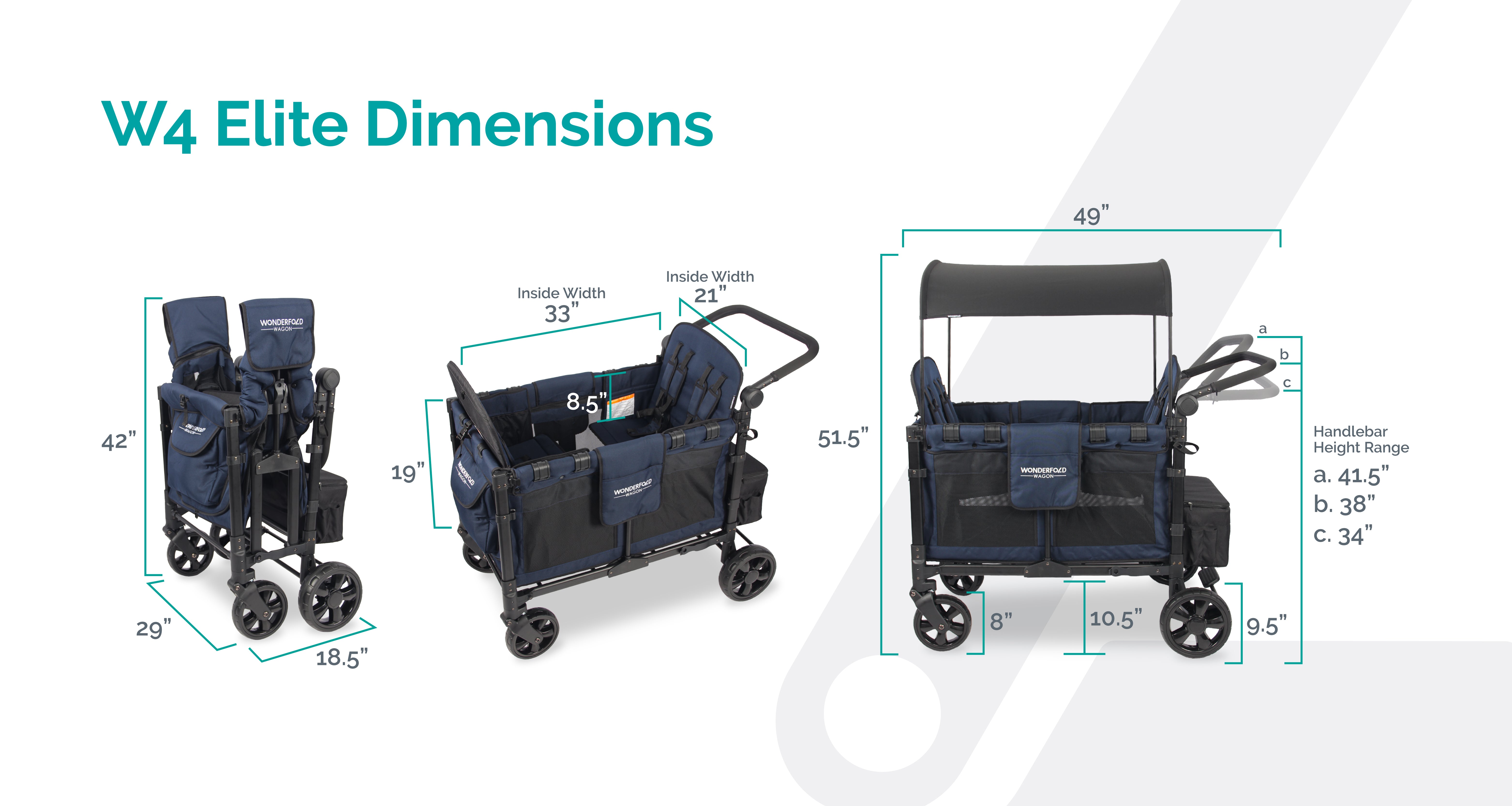 W4 Elite Stroller Wagon