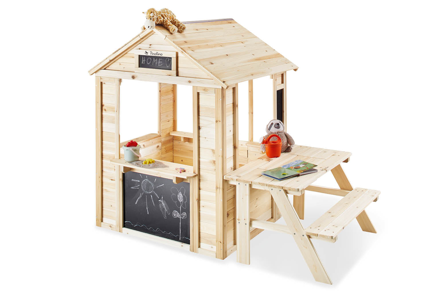 Outdoor Spielhaus 'Knut', natur