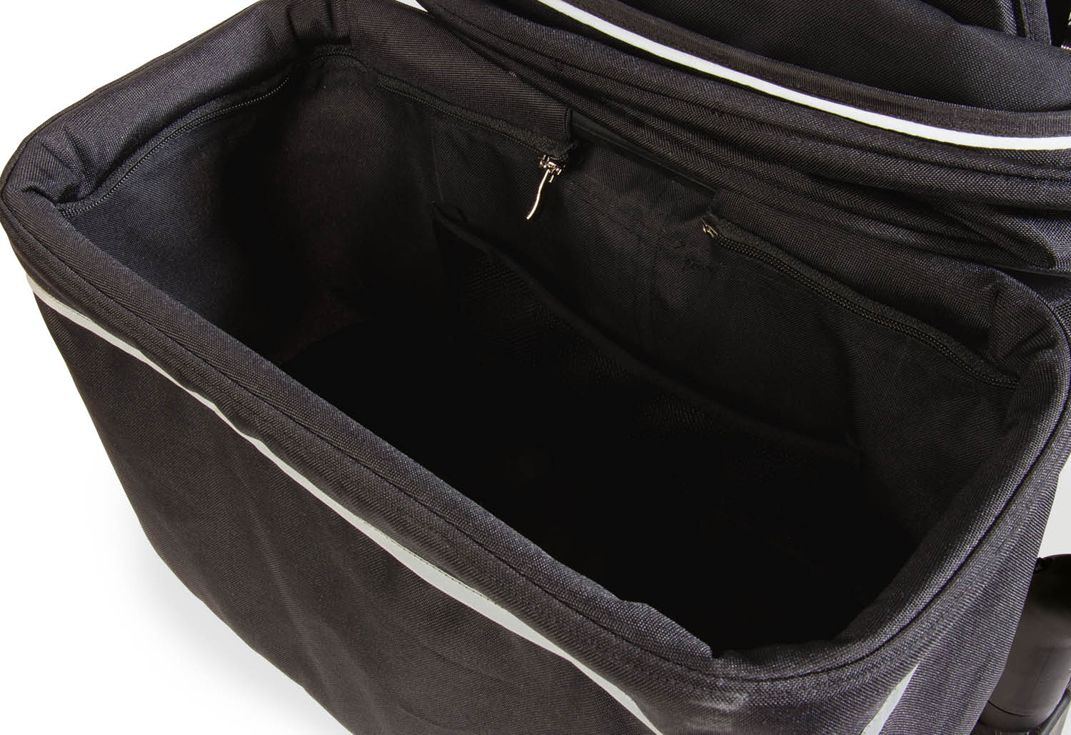 Pinolino 2-in-1 Kinder- und Bollerwagen Cubi Schwarz - Faltbar mit Sonnendach
