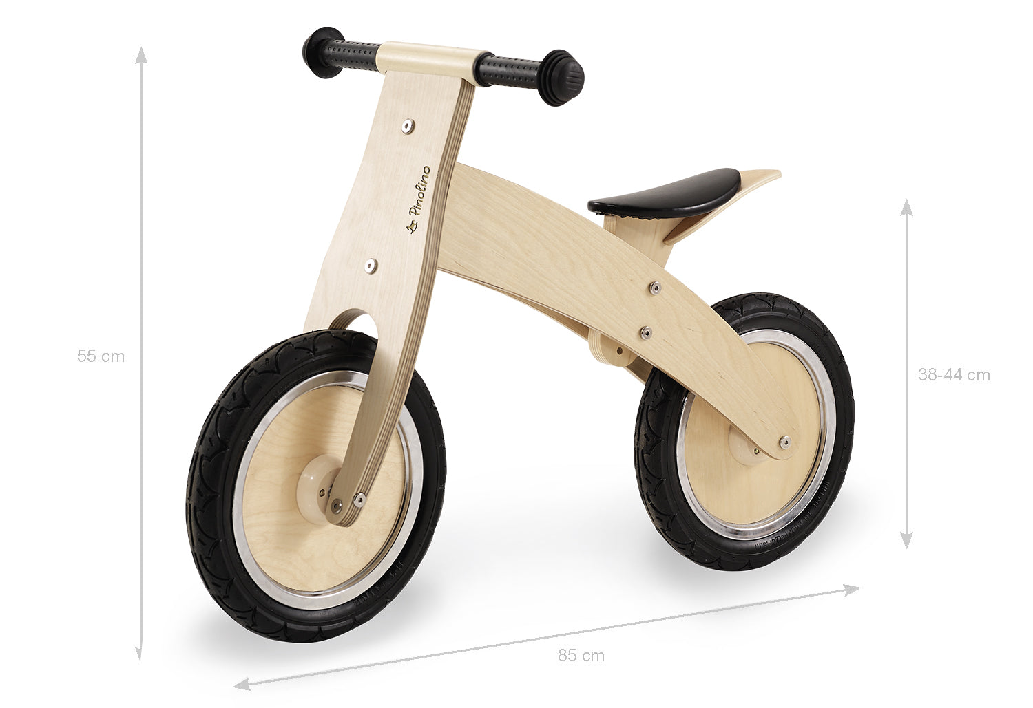 Laufrad „Lino“ – Mitwachsendes Holz-Laufrad mit Chopper-Funktion