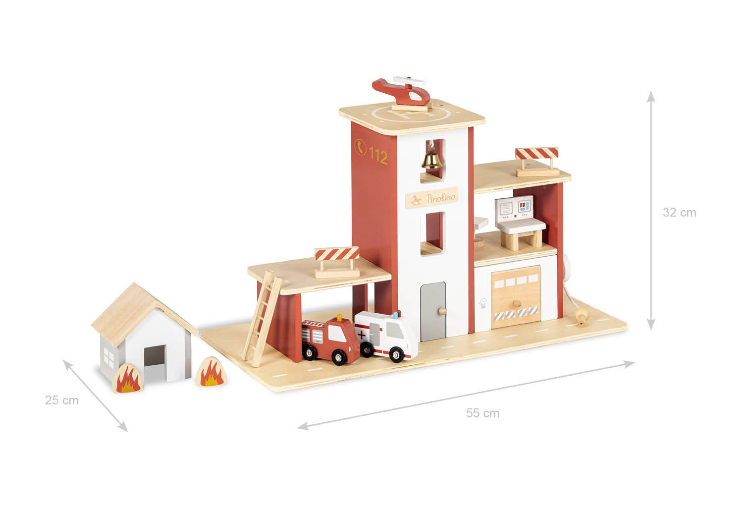 Feuerwache 'Ben' mit Zubehör