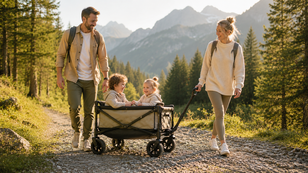 Bollerwagen für Kinder: WonderFold, Pinolino & mehr – der grosse Vergleich
