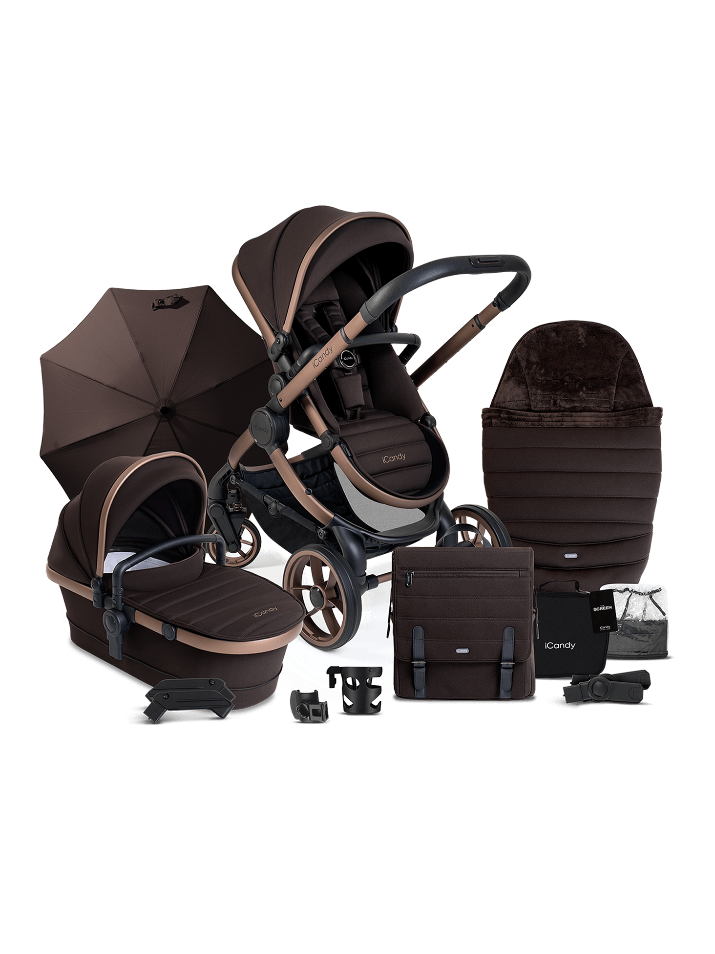 iCandy Peach7 - Combo Pecan - Bundle Komplett-Set
