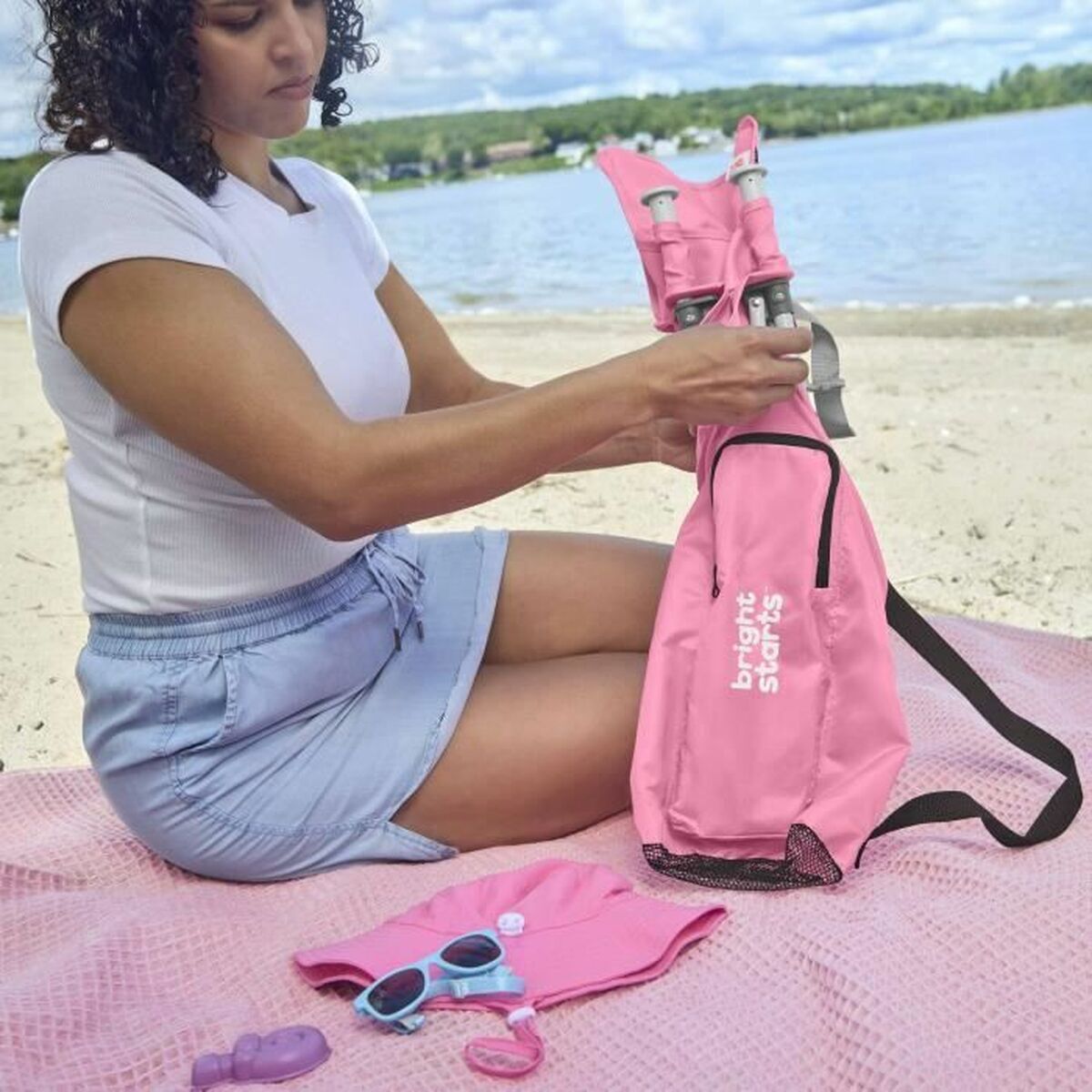 Aufzug Bright Starts grün