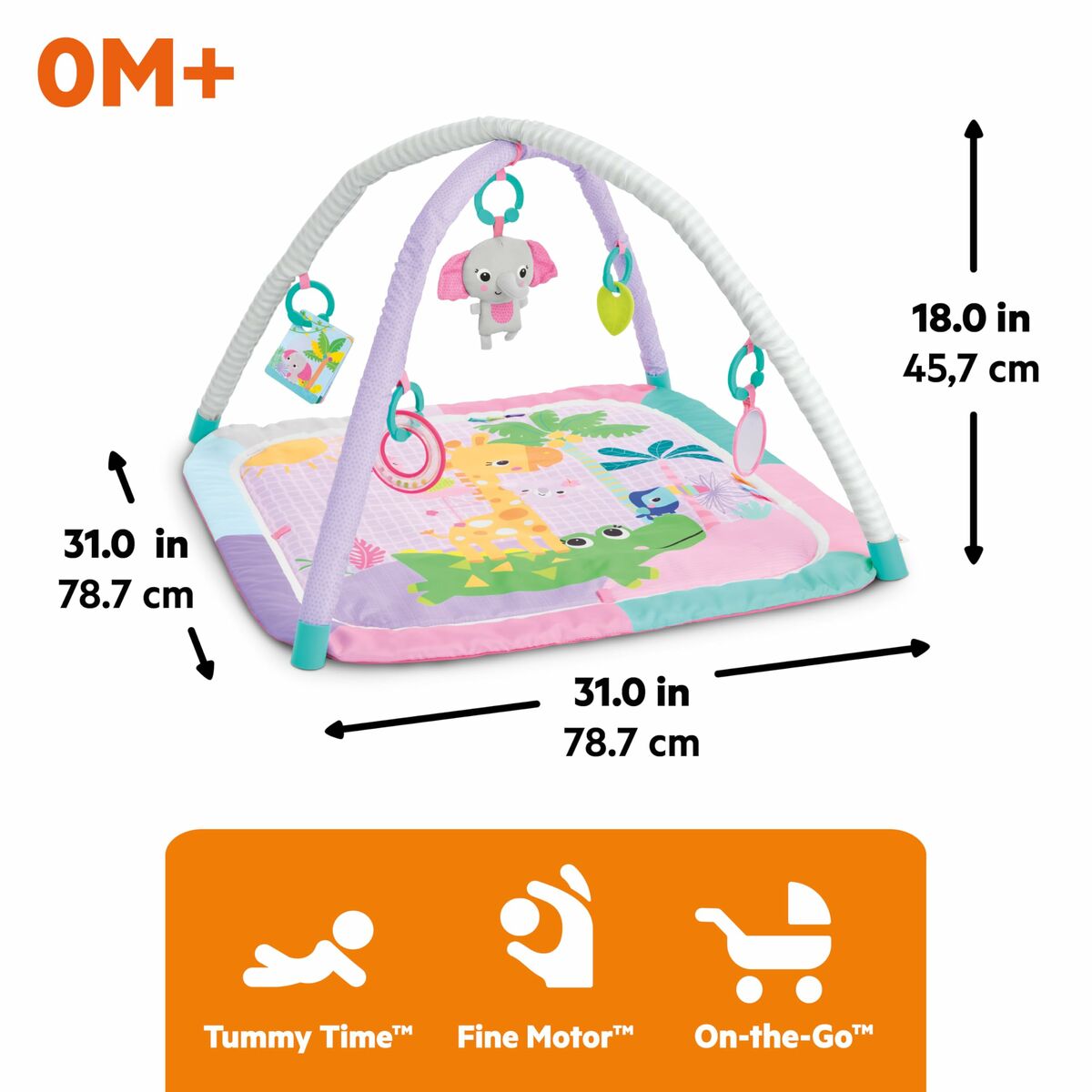 Spielmatte Bright Starts Jungle