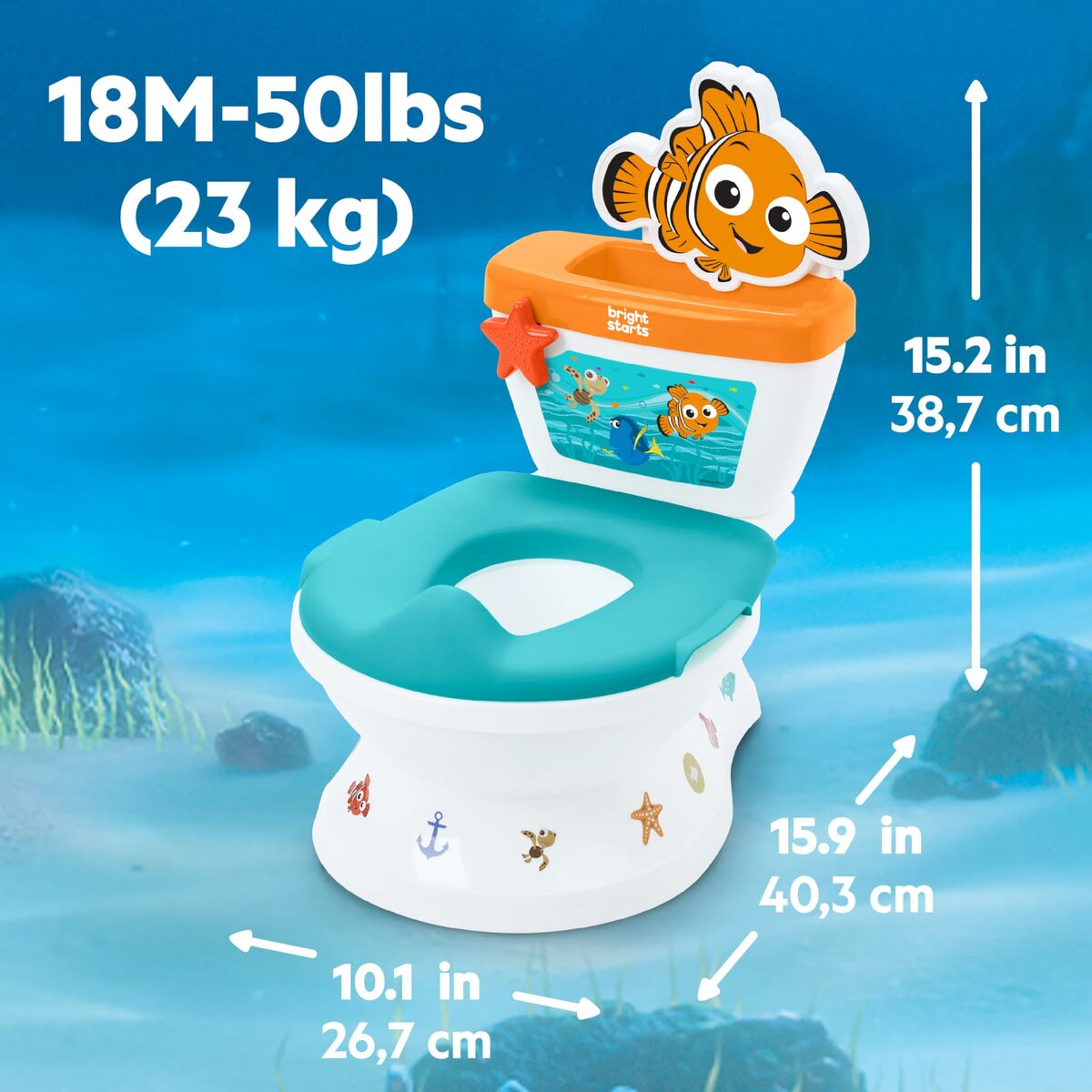 Töpfchen Bright Starts Nemo