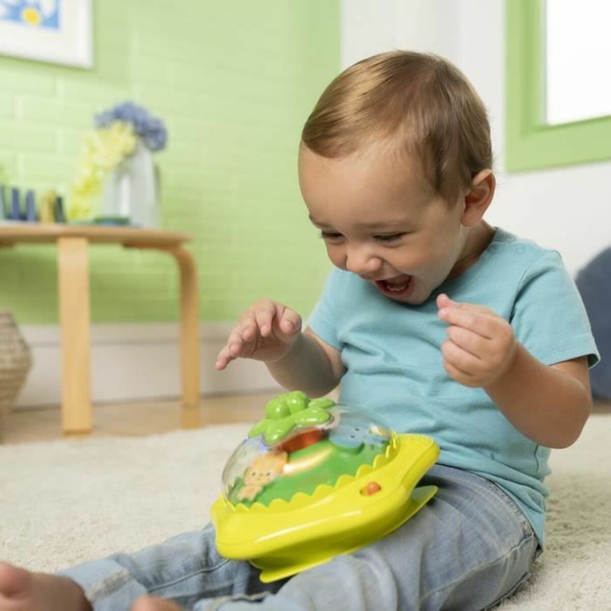 Gehhilfe auf Rädern Bright Starts Bunt tiere