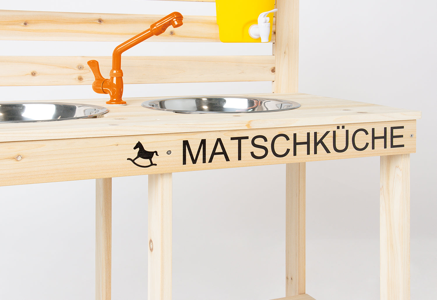 Matschküche „Malu“ aus massivem Tannenholz
