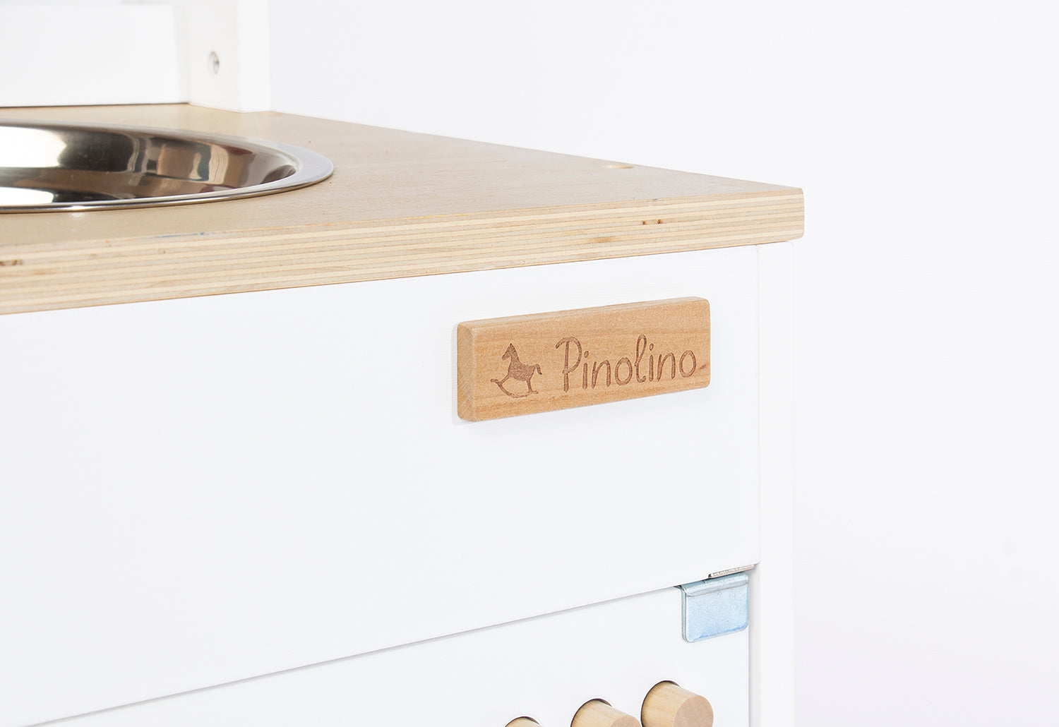 Kinderküche „Stine“ – Kompakte Spielküche mit Spülmaschine & Pflanzkasten