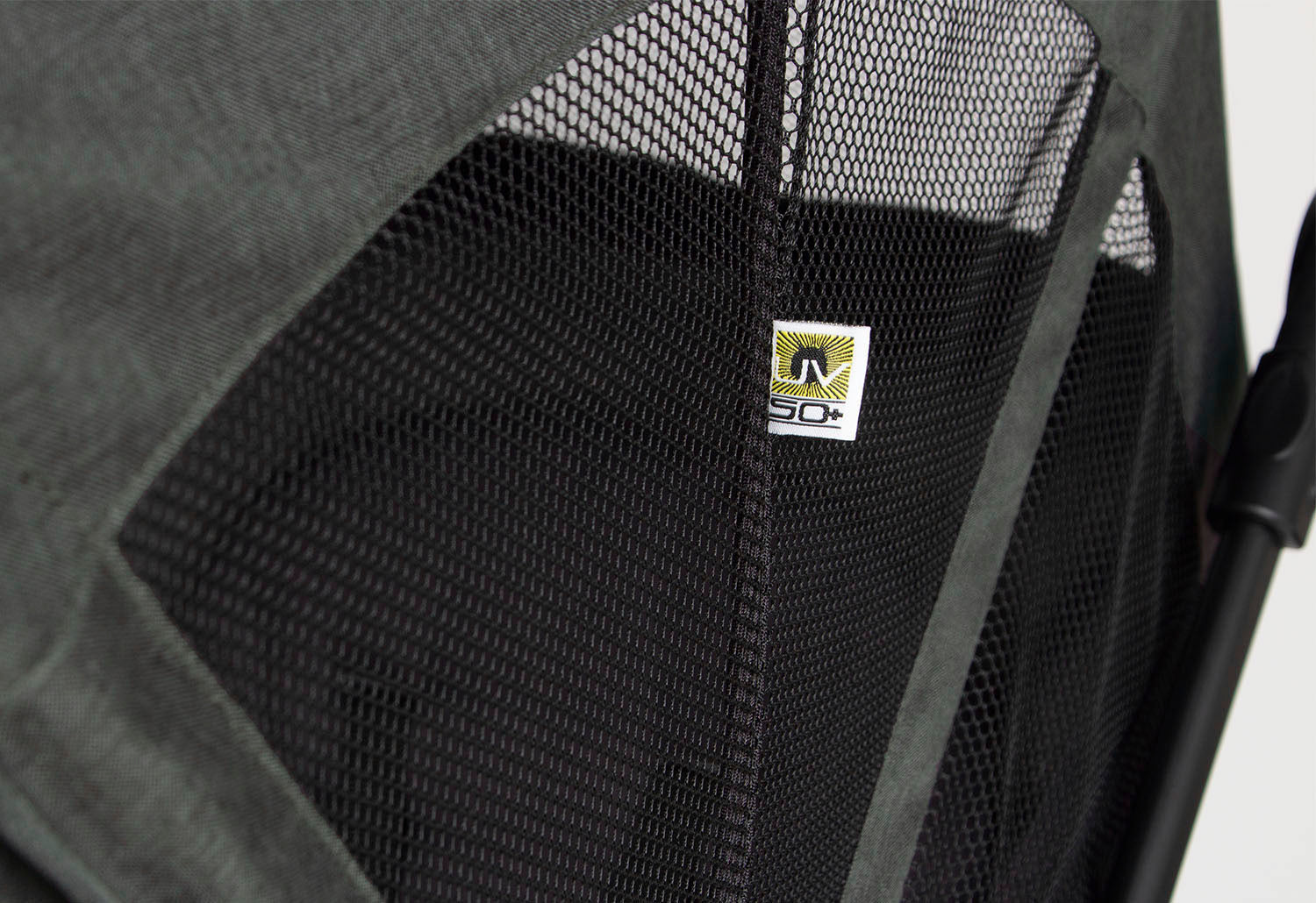 Pinolino 2-in-1 Kinder- und Bollerwagen Cubi Schwarz - Faltbar mit Sonnendach