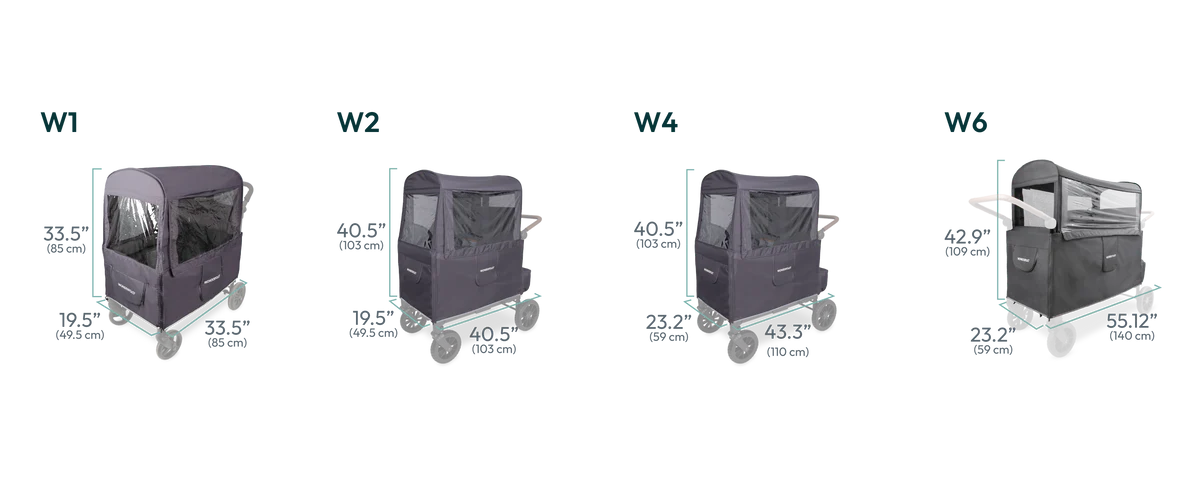W6 Pro Weather Cover - Black