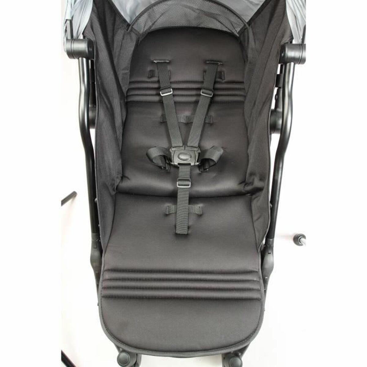 Kinderwagen Bambisol Schwarz Grau