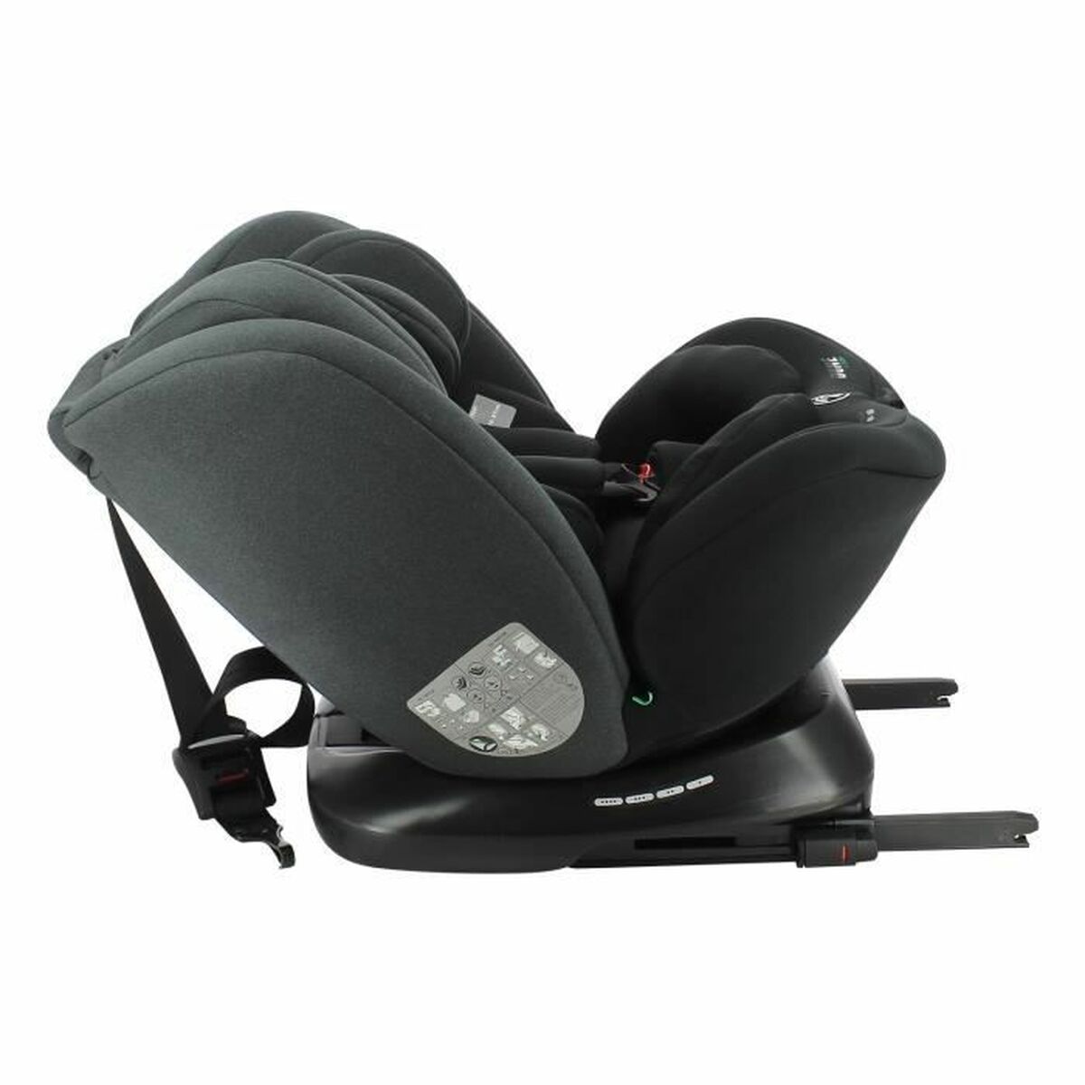 Kindersitz Nania Dune Schwarz Grau ECE R129/04 ISOFIX