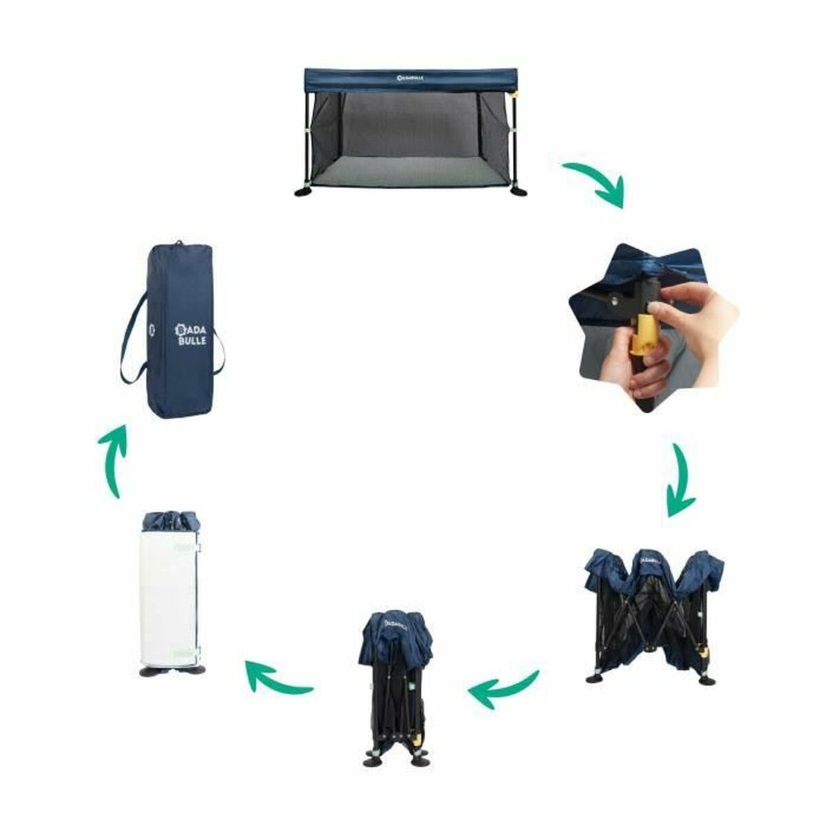 Babybettchen Badabulle