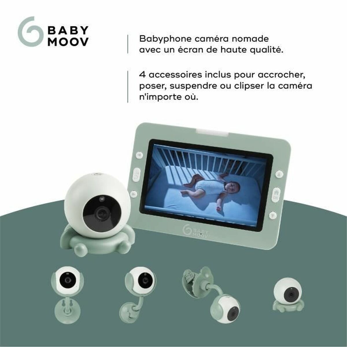 Babyphone mit Kamera Babymoov 4 Stücke