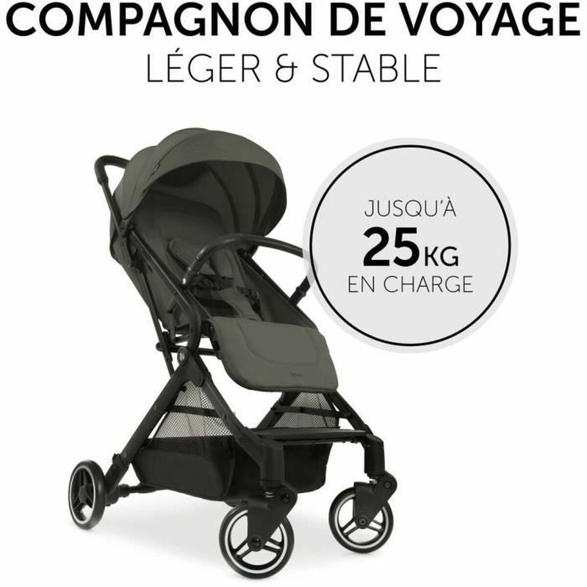 Kinderwagen Hauck grün Olive
