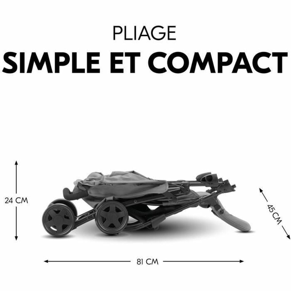 Kinderwagen Hauck Grau