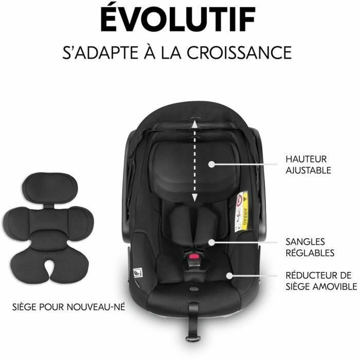 Kindersitz Hauck Schwarz