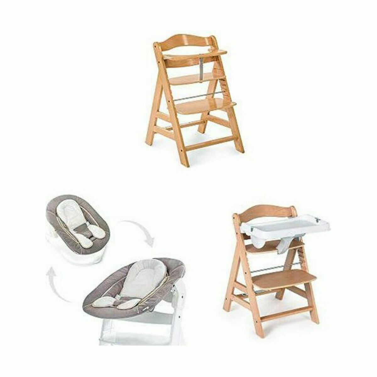 Kinderstuhl Hauck Braun