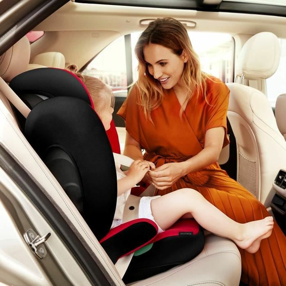 Kindersitz Cybex SOLUTION B I-FIX Schwarz II (15-25 kg) III (22 - 36 kg) ECE R129/04