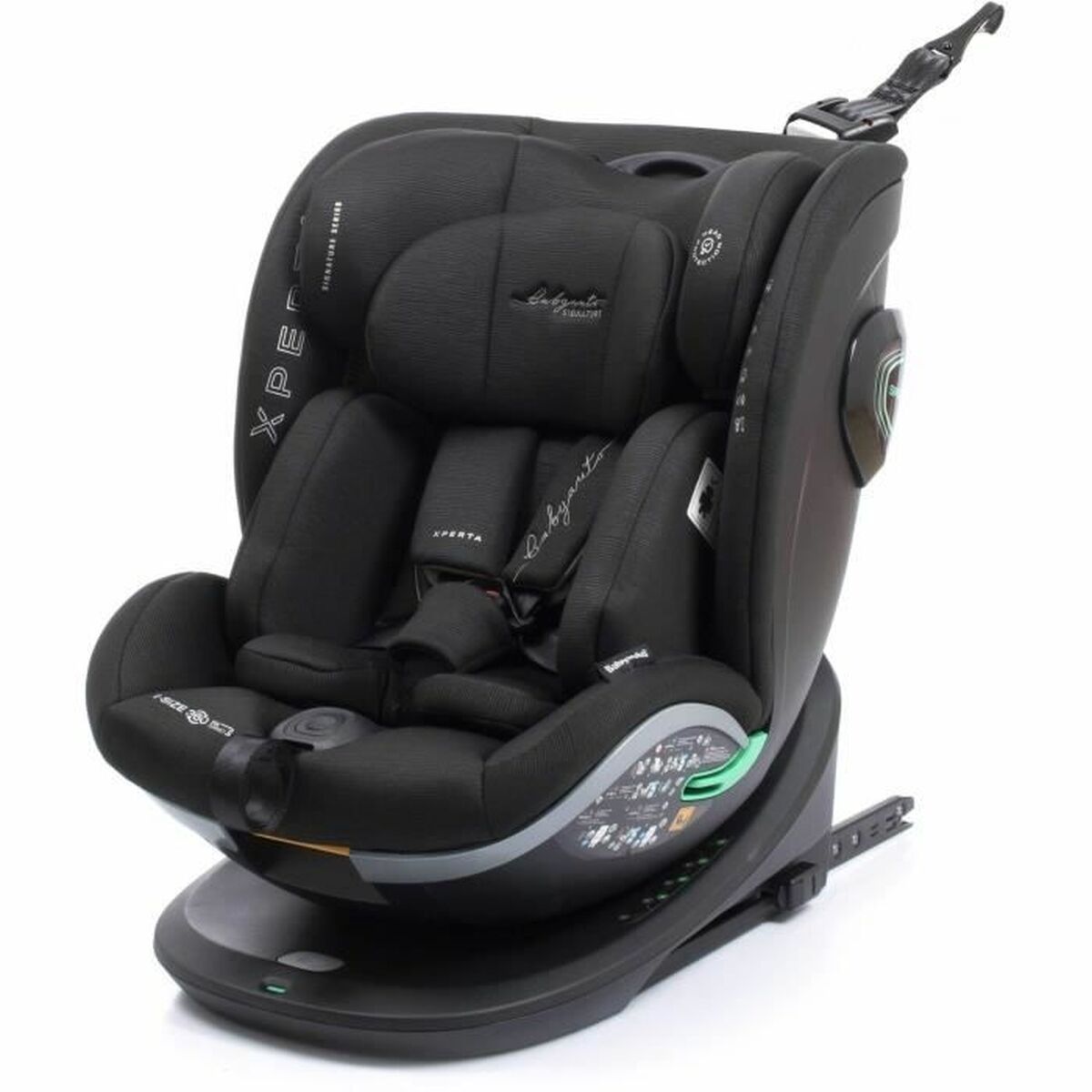 Kindersitz Babyauto XPERTA BLACK LINE Schwarz 0 (de 0 a 10 kilos) 0+ (de 0 a 13 kilos) I (9 - 18 kg) II (15-25 kg) III (22 - 36 kg