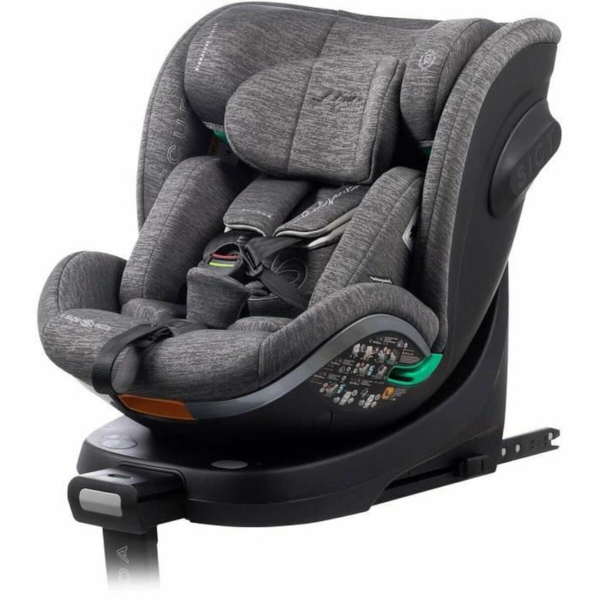 Kindersitz Babyauto SCUDDA GREY DOBBY Grau 0 (de 0 a 10 kilos) 0+ (de 0 a 13 kilos) I (9 - 18 kg) II (15-25 kg) III (22 - 36 kg) F