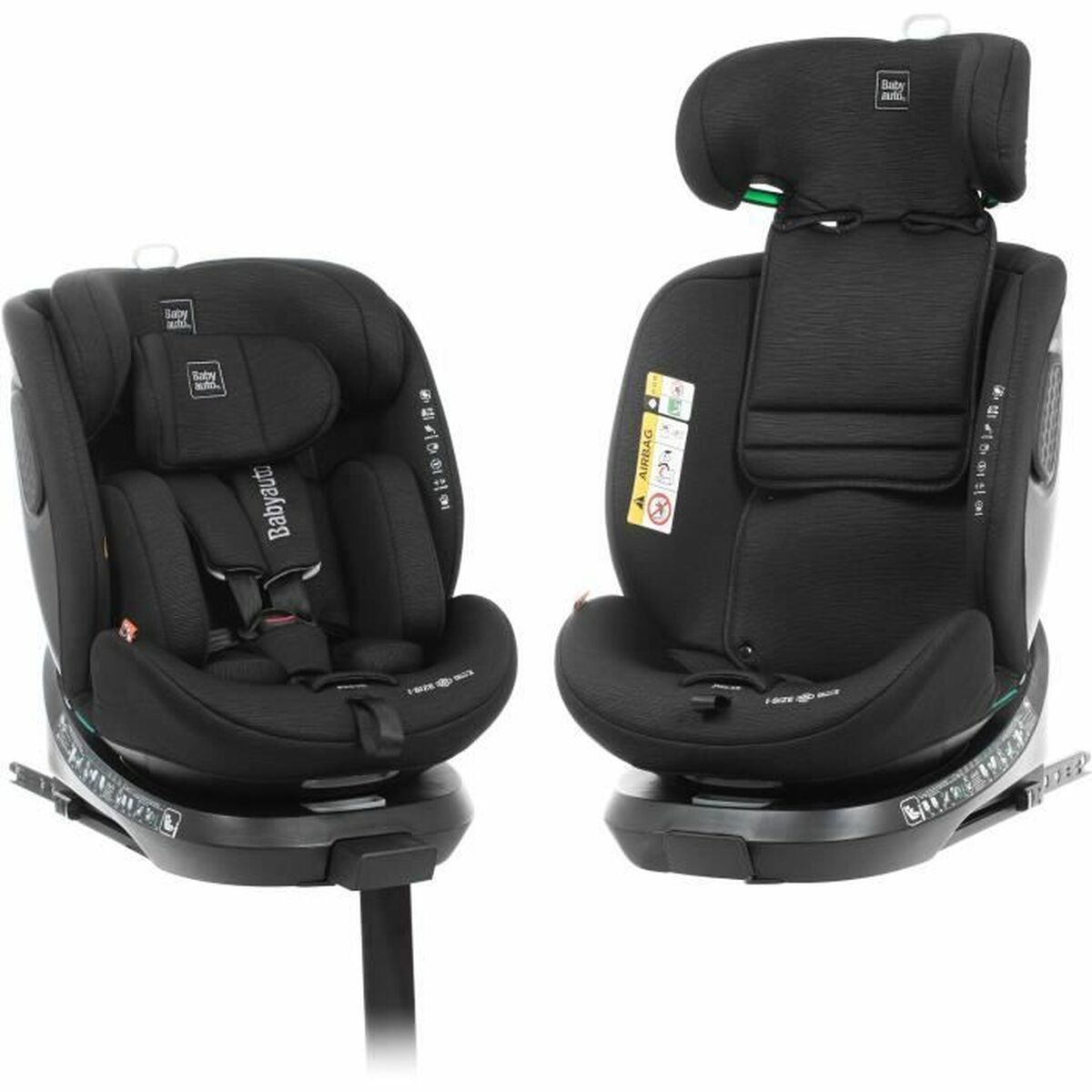 Kindersitz Babyauto CORE Schwarz 0 (de 0 a 10 kilos) I (9 - 18 kg) II (15-25 kg) III (22 - 36 kg) Für Kinder ECE R129/04