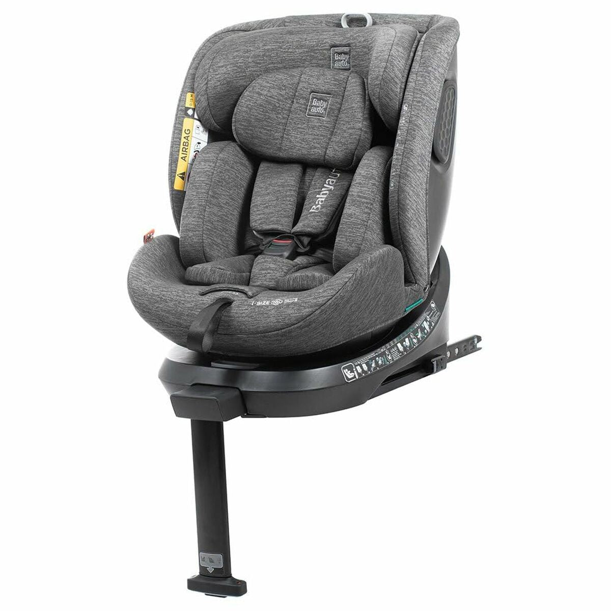 Kindersitz Babyauto CORE Grau 0 (de 0 a 10 kilos) I (9 - 18 kg) II (15-25 kg) III (22 - 36 kg) Für Kinder ECE R129/04
