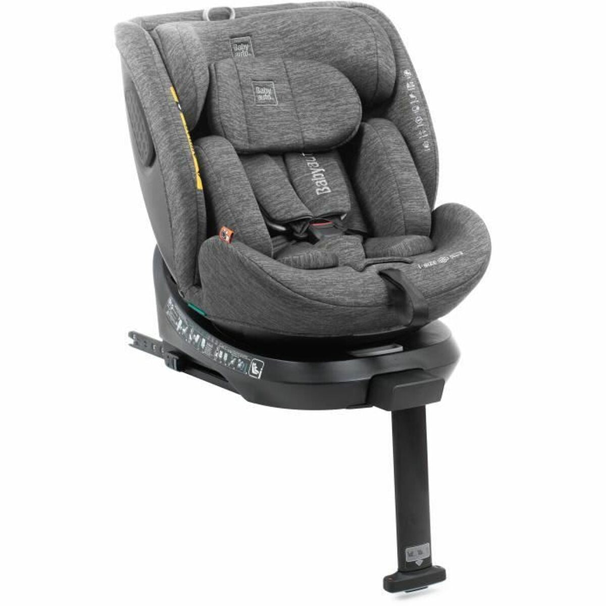 Kindersitz Babyauto CORE Grau 0 (de 0 a 10 kilos) I (9 - 18 kg) II (15-25 kg) III (22 - 36 kg) Für Kinder ECE R129/04