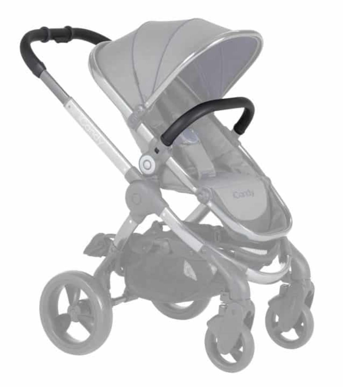 iCandy Peach - Handgriff und Bumper Bar Upgrade Space Grey