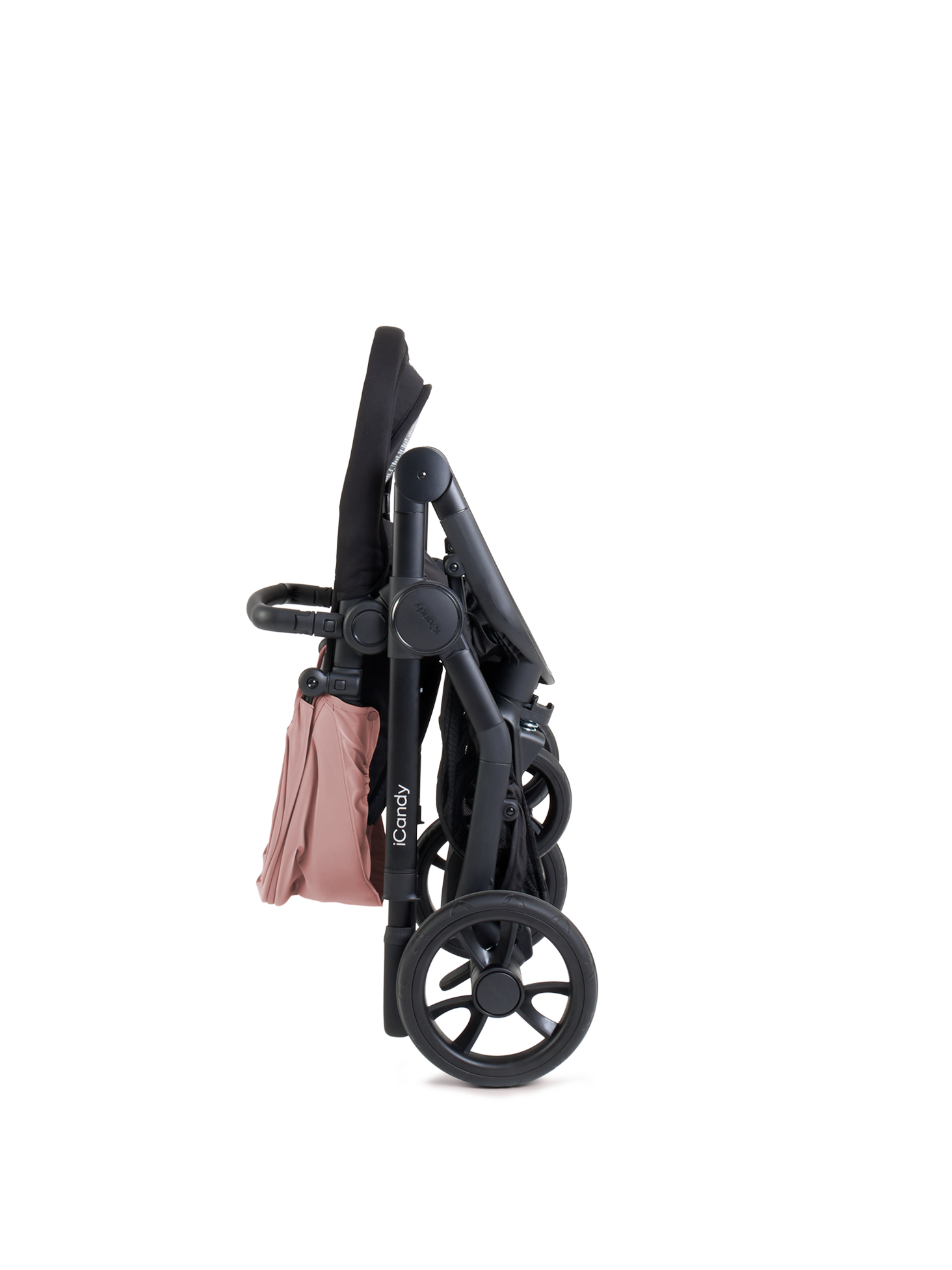iCandy Orange – Chassis zusammengeklappt